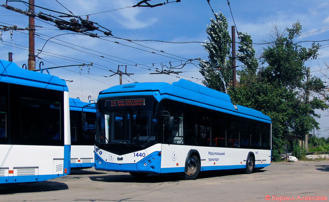 Mariupol, AKSM 321 (BKM-Ukraine) — 1440; Mariupol — New trolleybuses: AKSM Ukraine