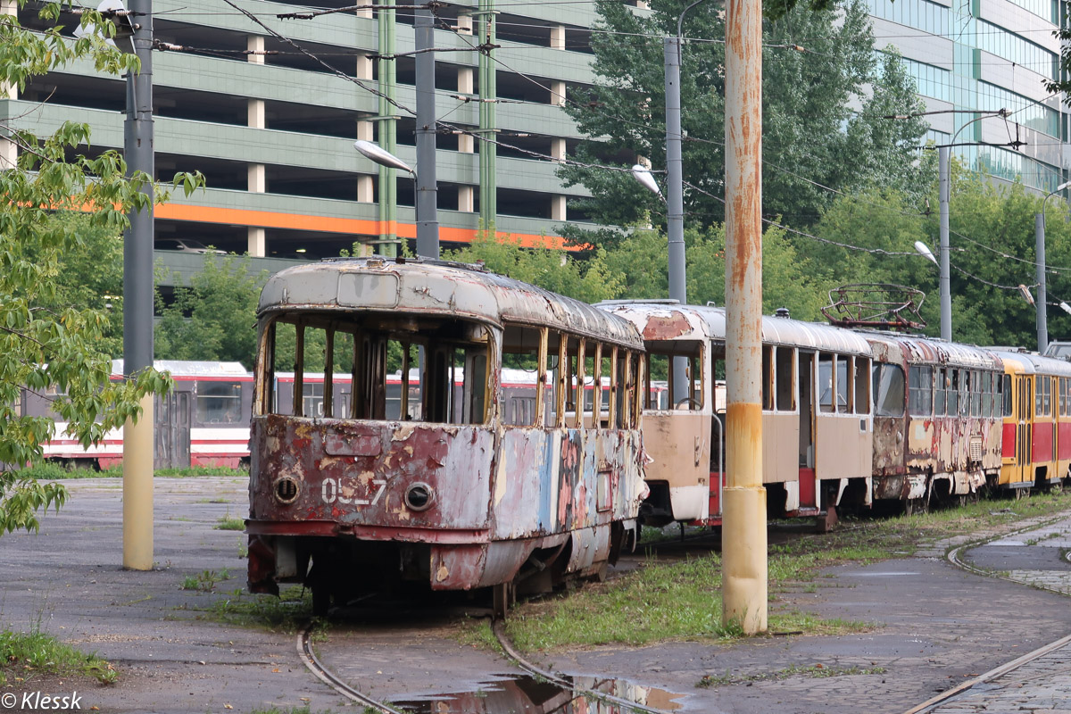 Москва, Tatra T3SU № 0527
