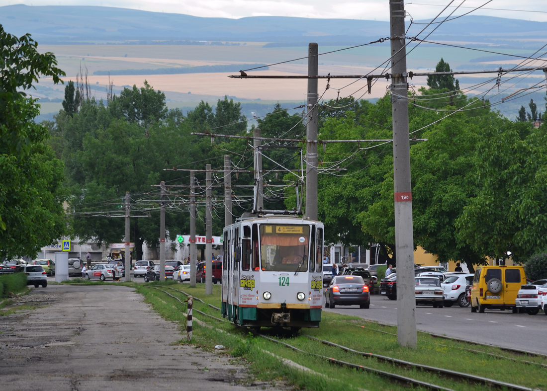 Пятигорск, Tatra KT4SU № 124