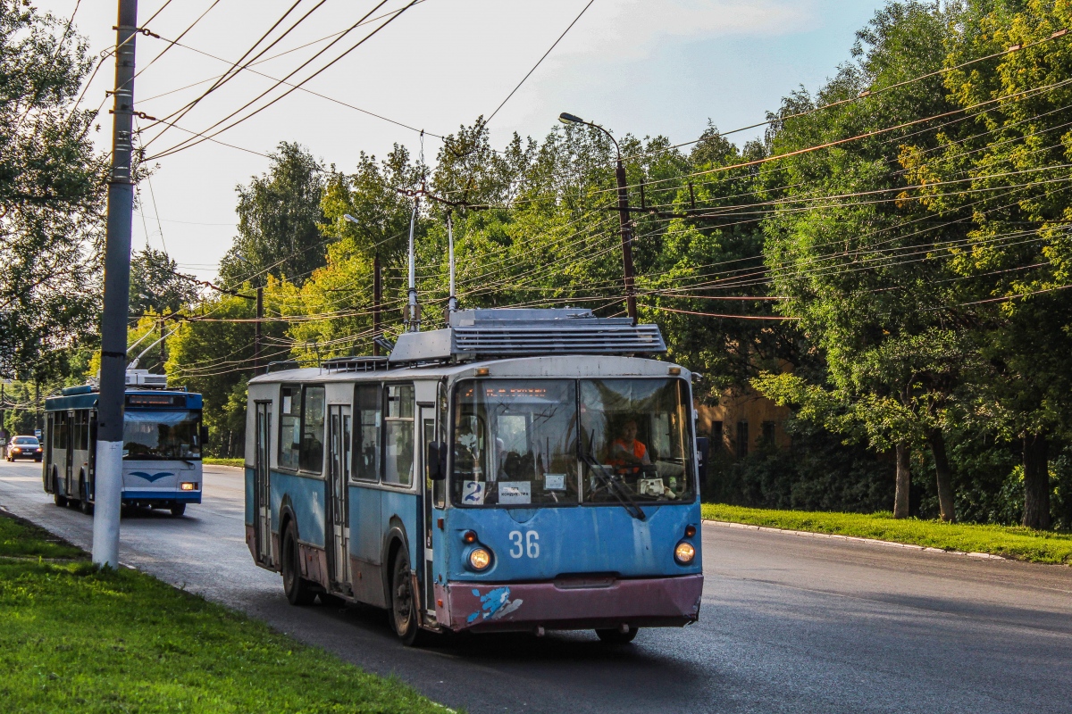 Tver, VZTM-5284 Br. 36; Tver — The last years of the Tver trolleybus (2019 — 2020)