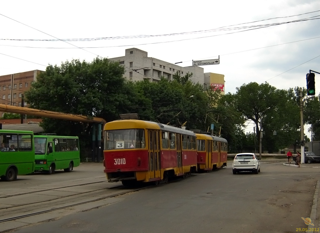 Харков, Tatra T3SU № 3010
