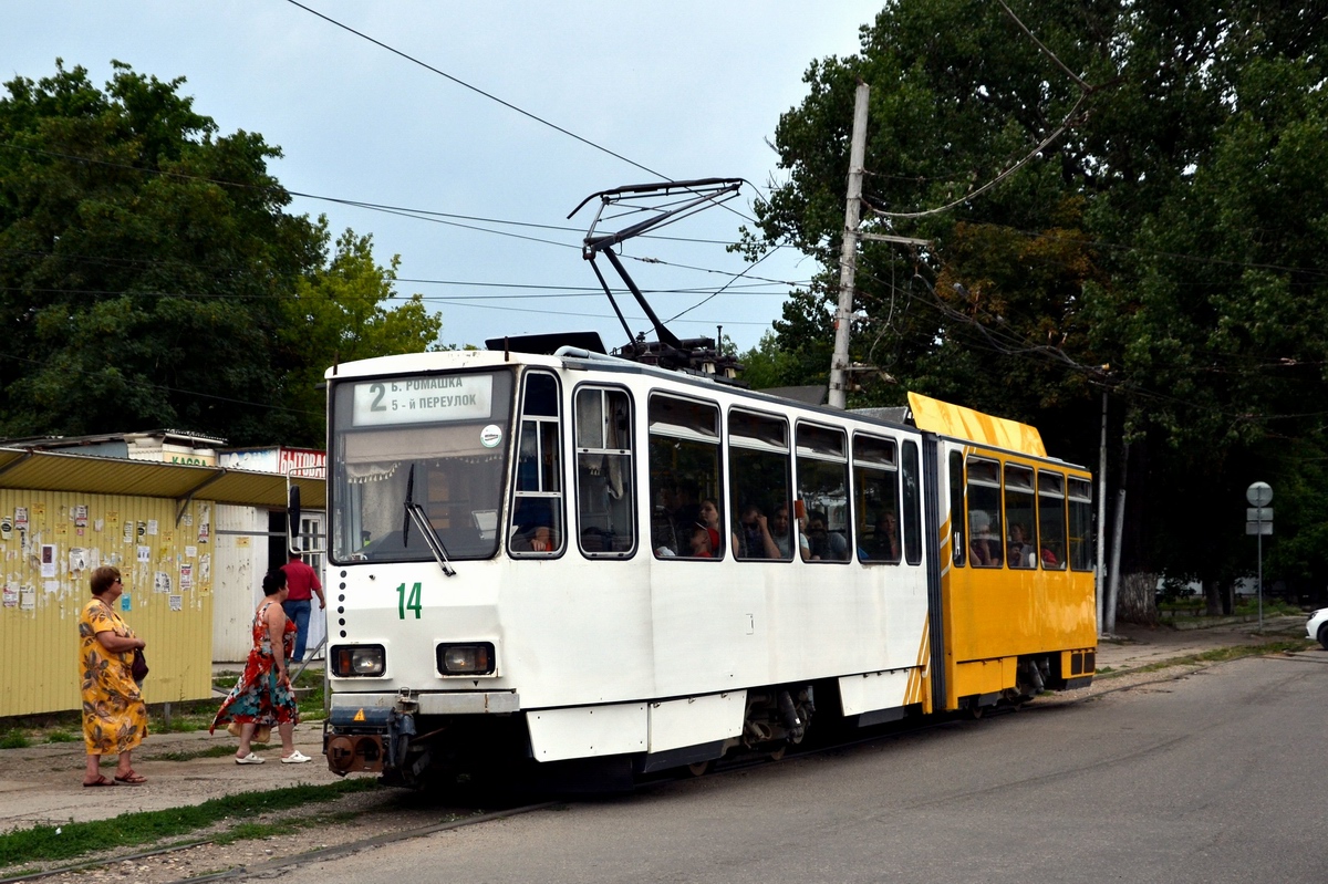 Пятигорск, Tatra KT4DM № 14