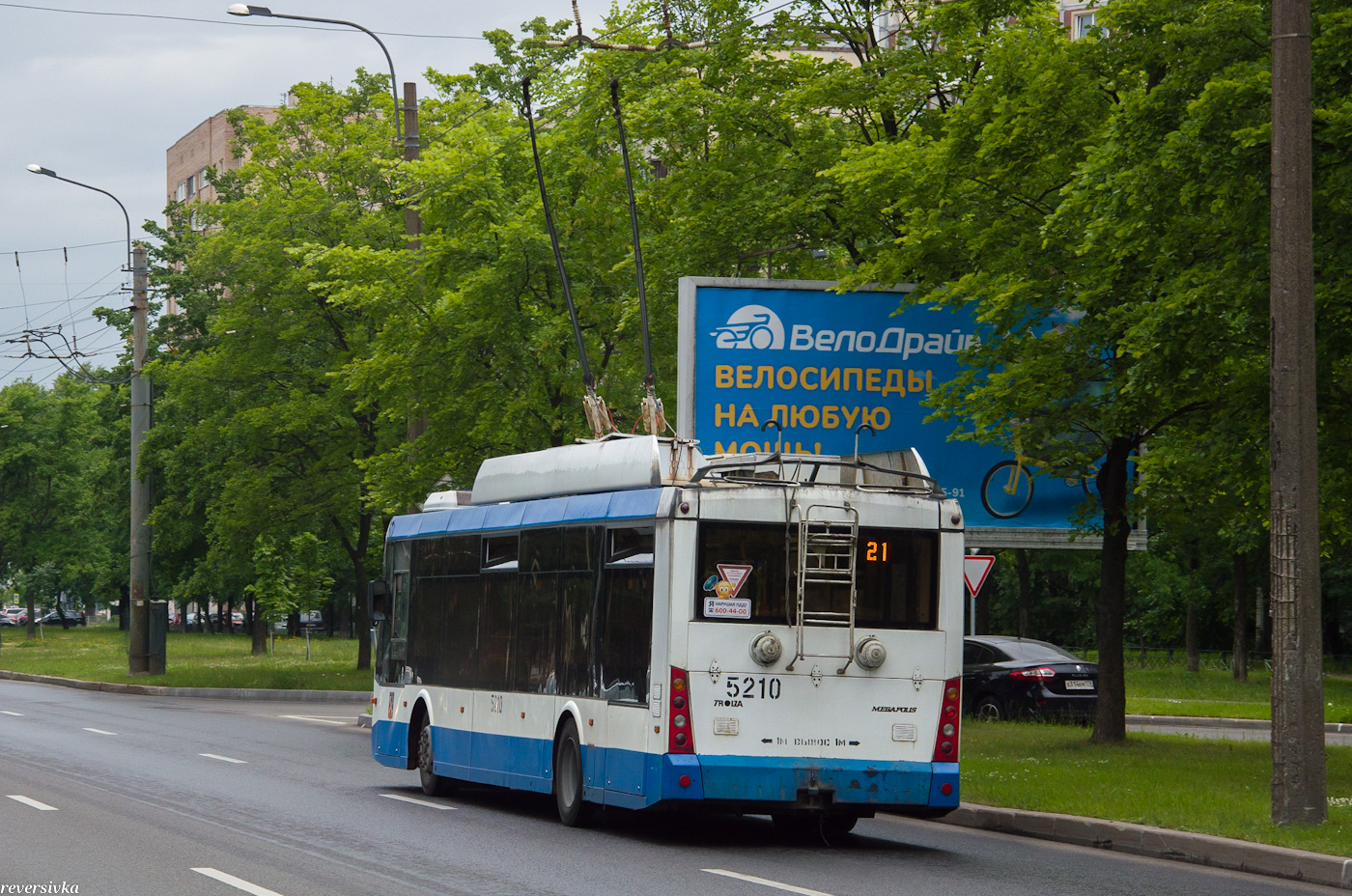 Санкт-Петербург, Тролза-5265.00 «Мегаполис» № 5210