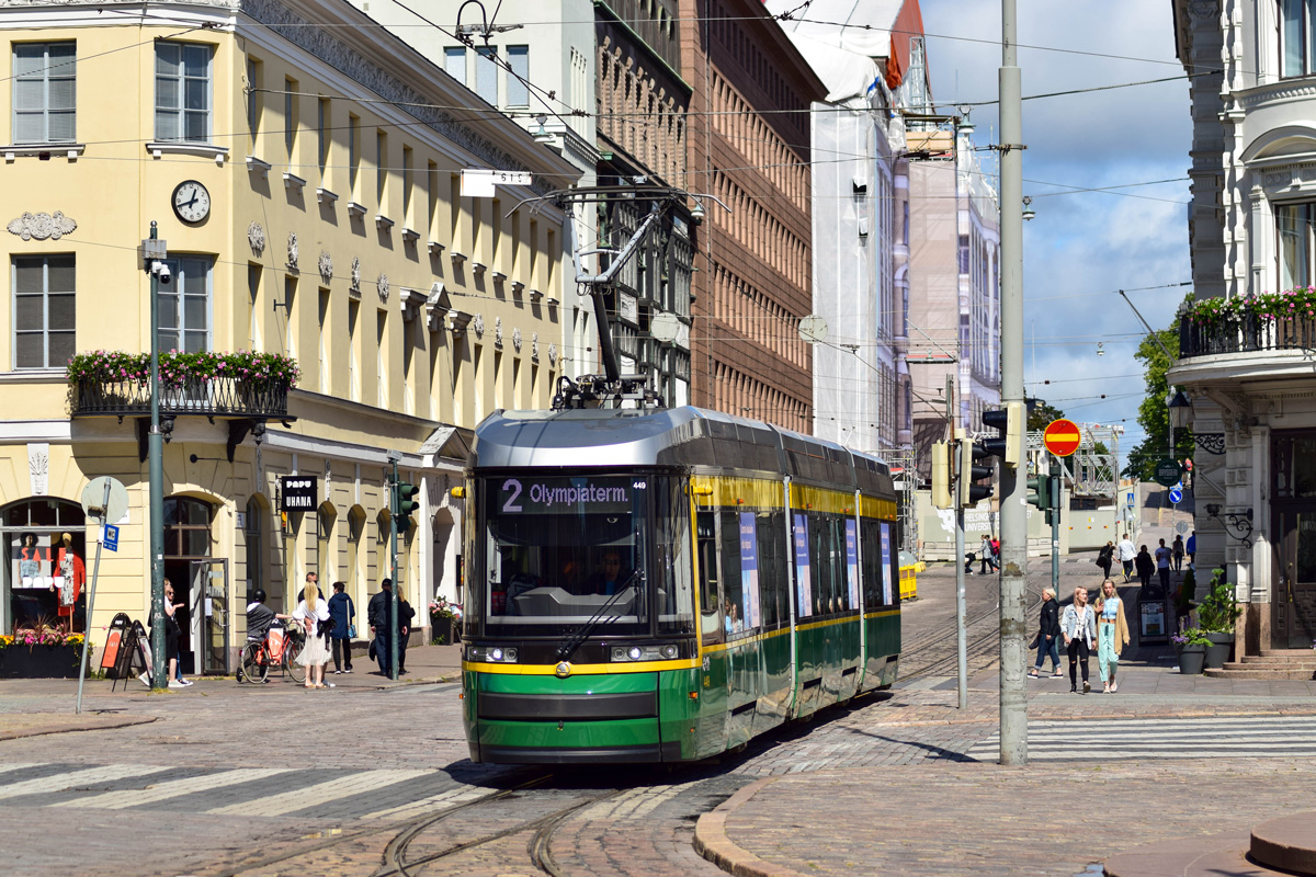 Хельсинки — Эспоо, Škoda ForCity Smart Artic MLNRV3 № 449