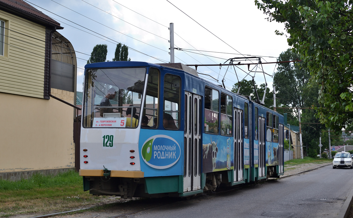 Пятигорск, Tatra KT4SU № 129