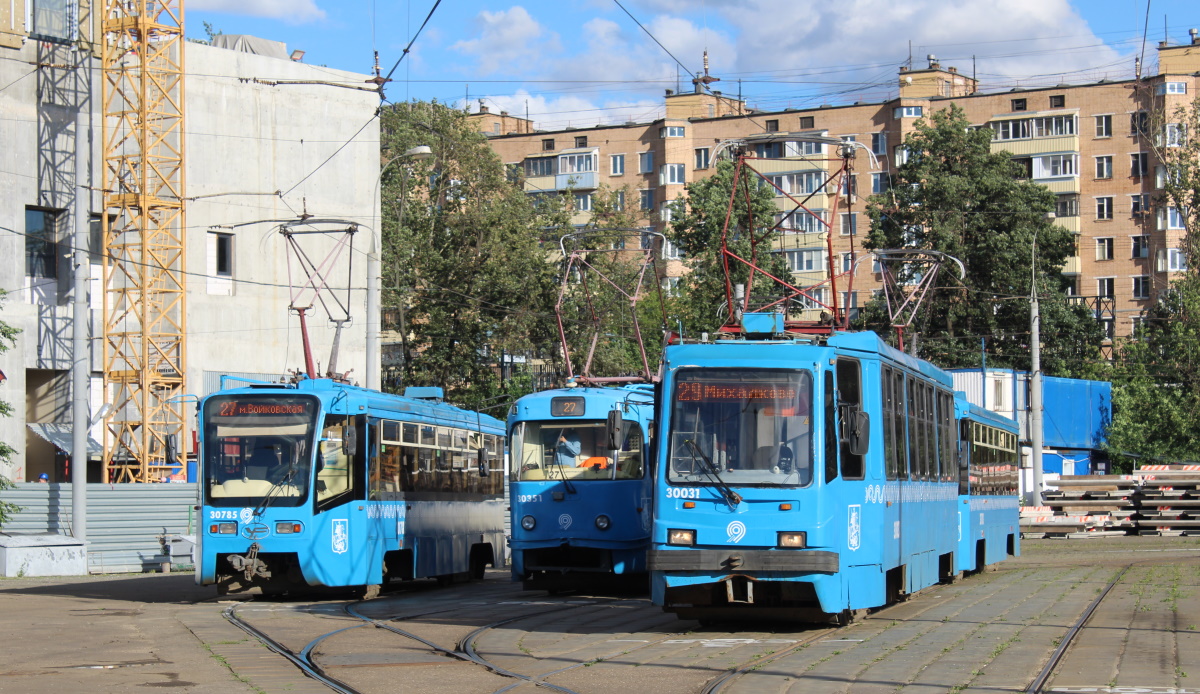 Москва, 71-134А (ЛМ-99АЭ) № 30031; Москва — Конечные станции и кольца Москва, 71-134А (ЛМ-99АЭ) № 30031; Москва — Конечные станции и кольца