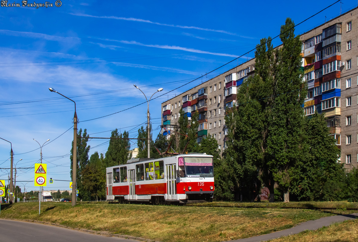 Липецк, Tatra T6B5SU № 135
