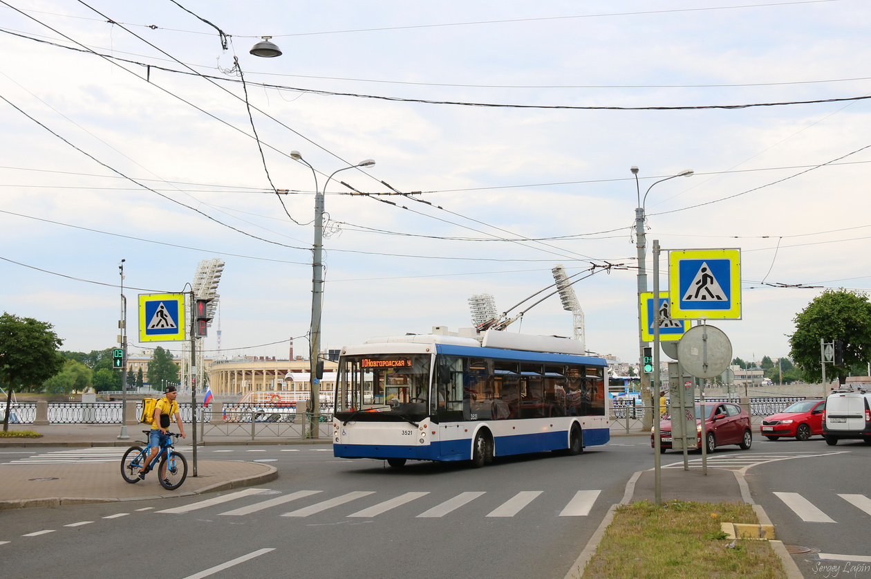 Санкт-Петербург, Тролза-5265.00 «Мегаполис» № 3521