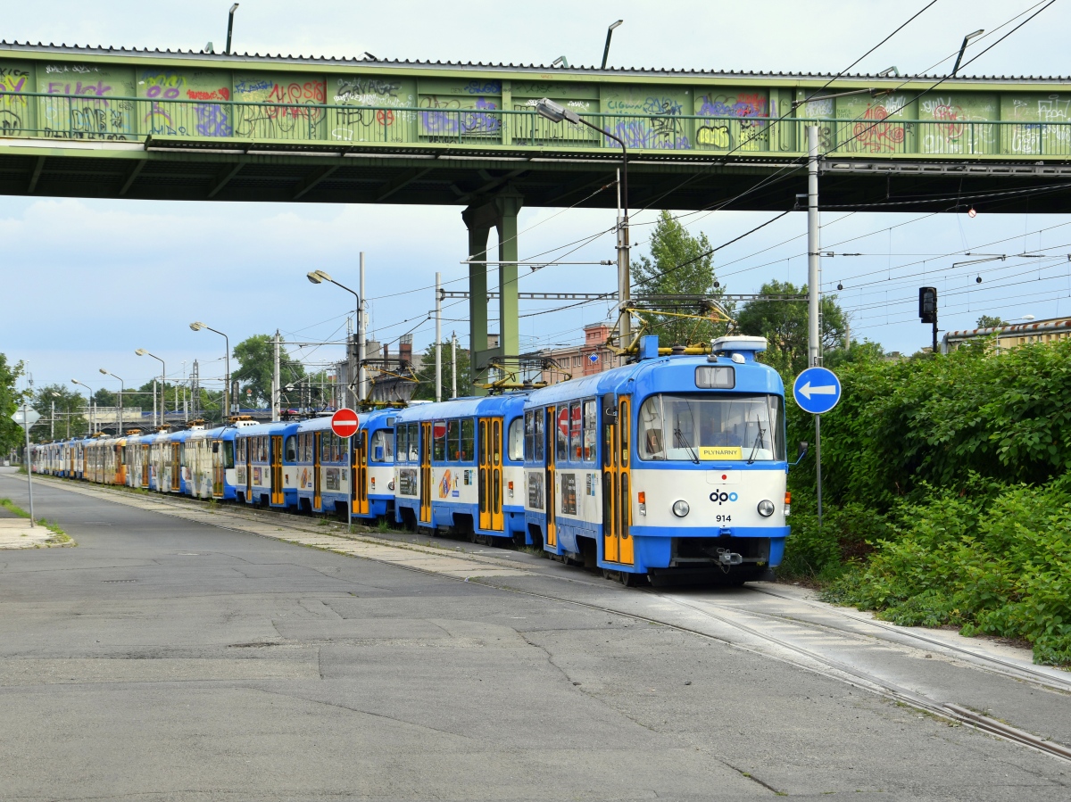Острава, Tatra T3SUCS № 914