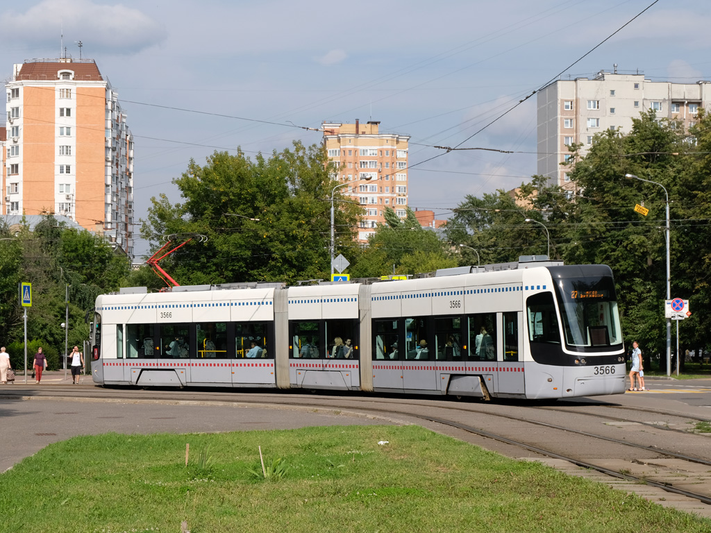 Москва, 71-414 (Pesa Fokstrot) № 3566 Москва, 71-414 (Pesa Fokstrot) № 3566