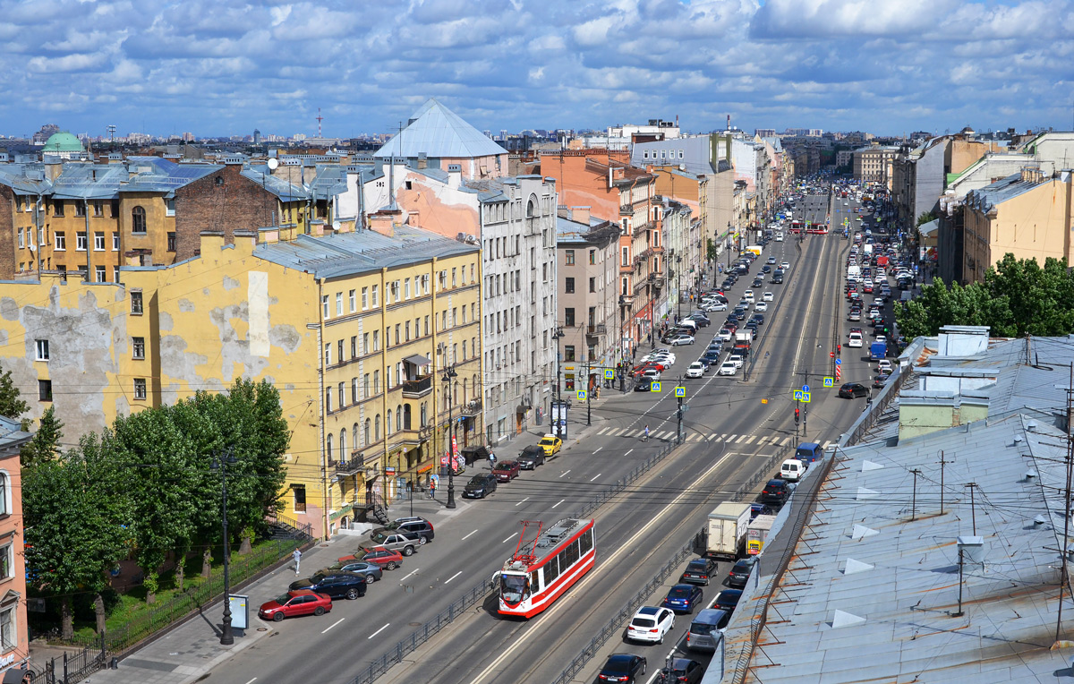 Санкт-Петербург — Трамвайные линии и инфраструктура