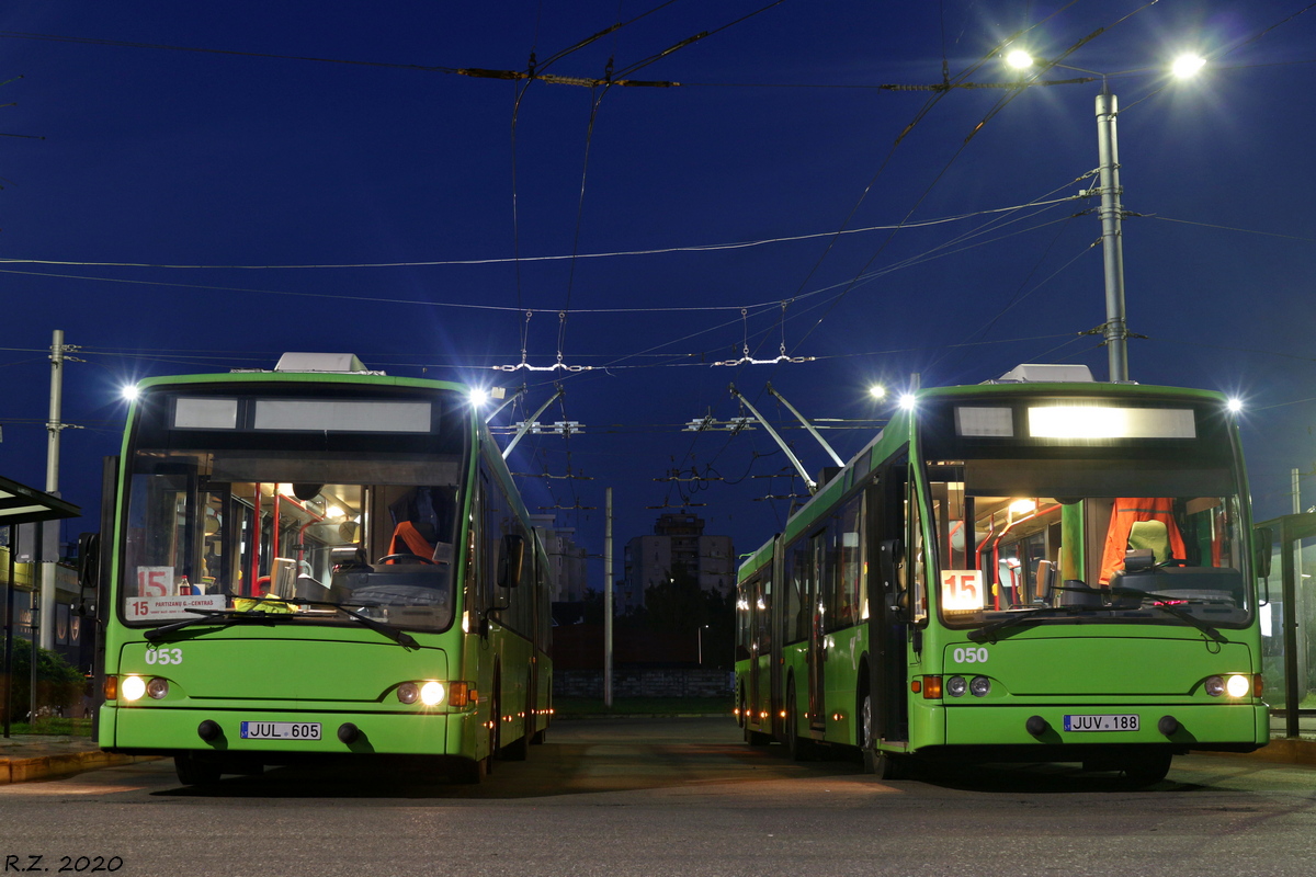 Каунас, Berkhof Premier AT18 № 053; Каунас, Berkhof Premier AT18 № 050