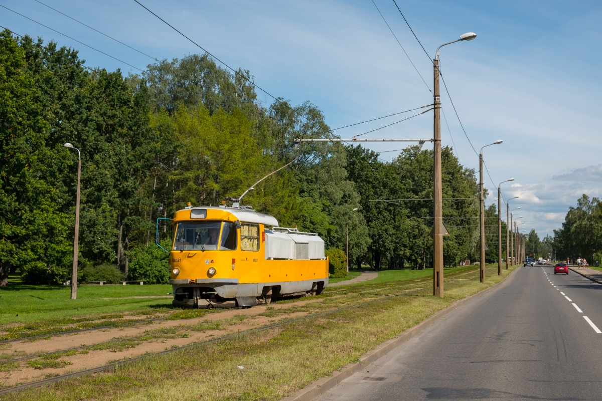 Рига, Tatra T3SU (двухдверная) № 88021