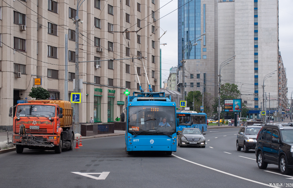 Москва, Тролза-5265.00 «Мегаполис» № 8177