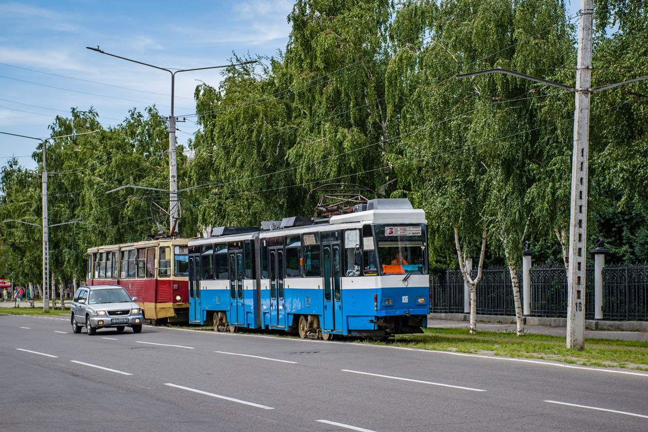 Усть-Каменогорск, Tatra KT4DtM № 106