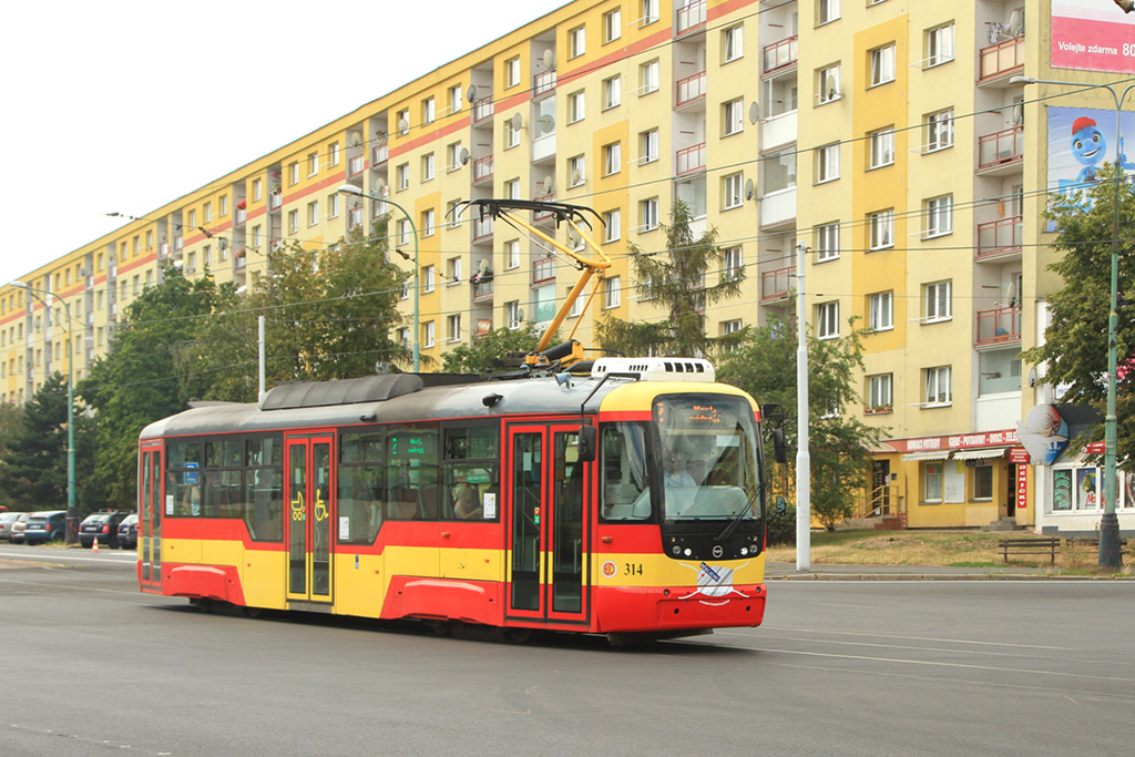 Мост ― Литвинов, Vario LF+ № 314