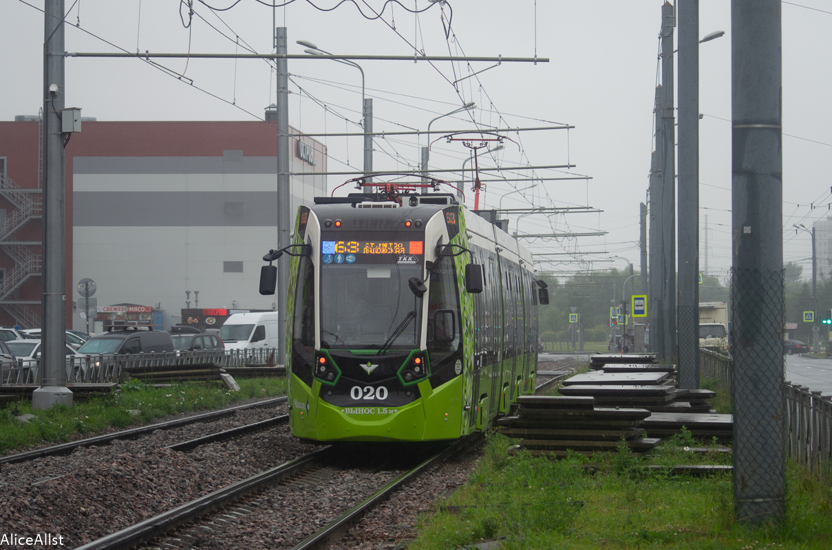 Санкт-Петербург, Stadler B85600M № 020