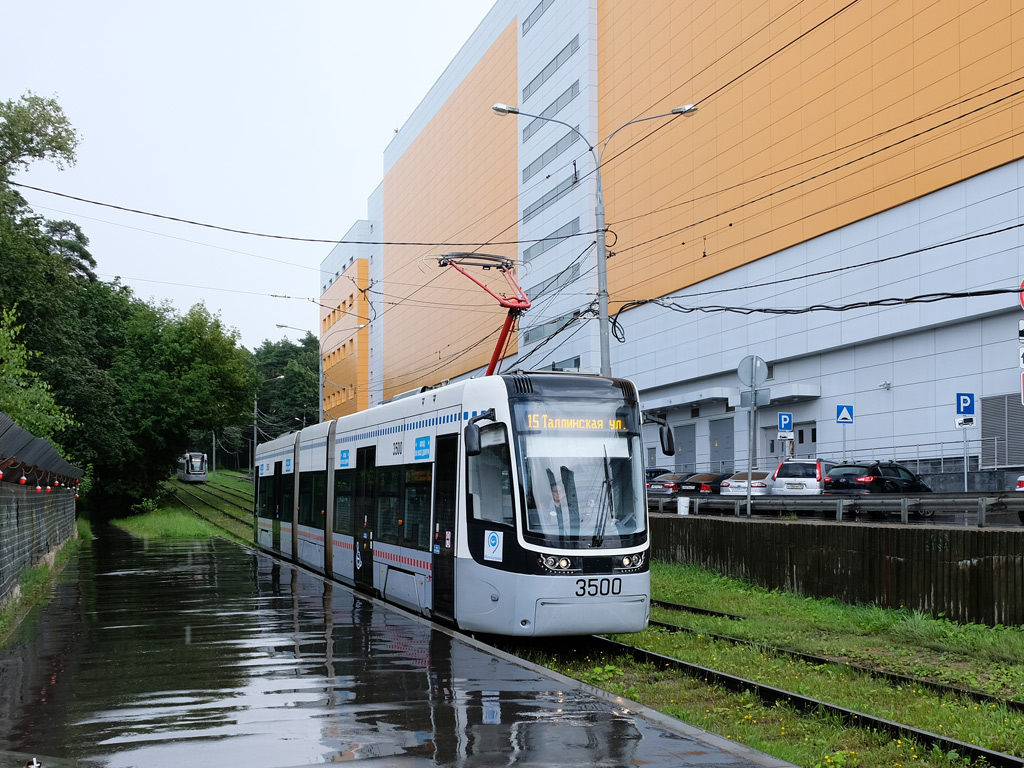 Москва, 71-414 (Pesa Fokstrot) № 3500