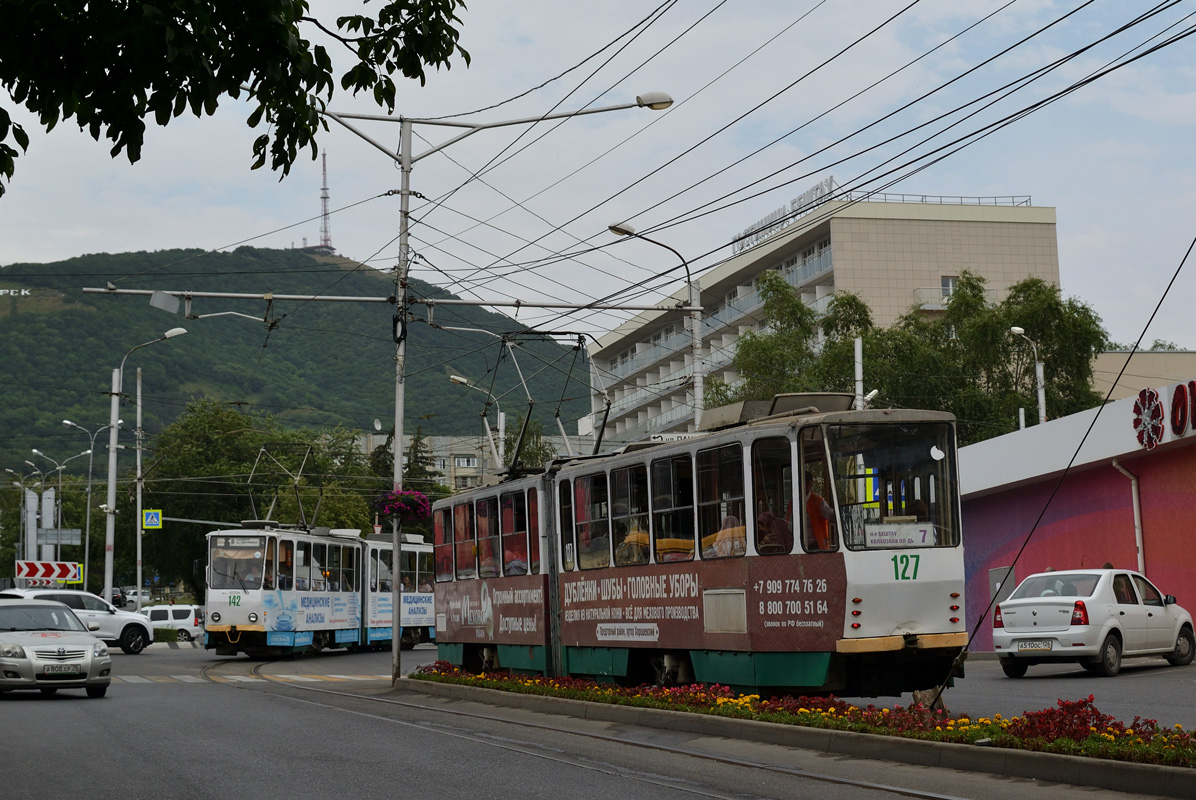 Пятигорск, Tatra KT4SU № 127