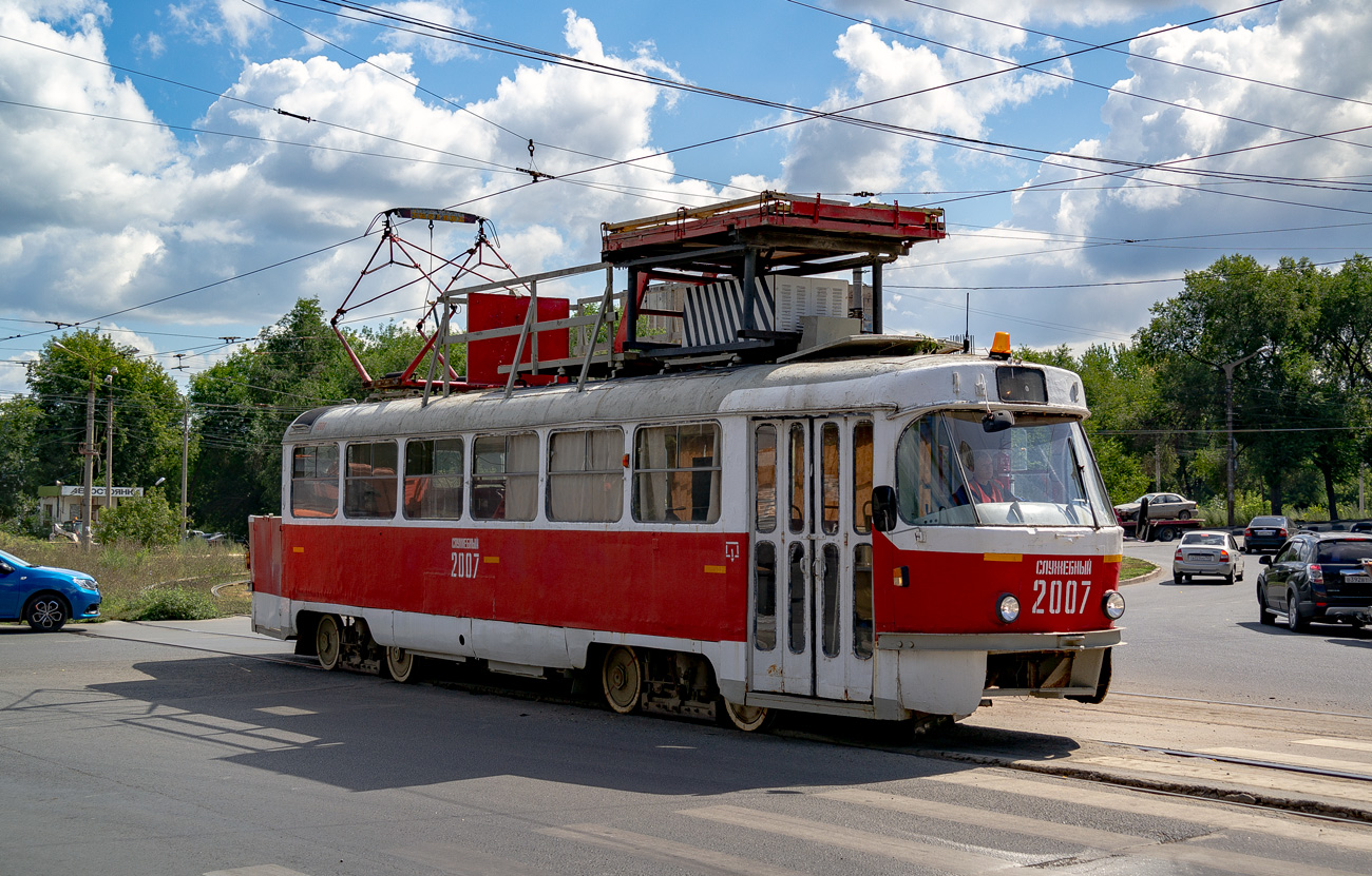 Самара, Tatra T3SU (двухдверная) № 2007