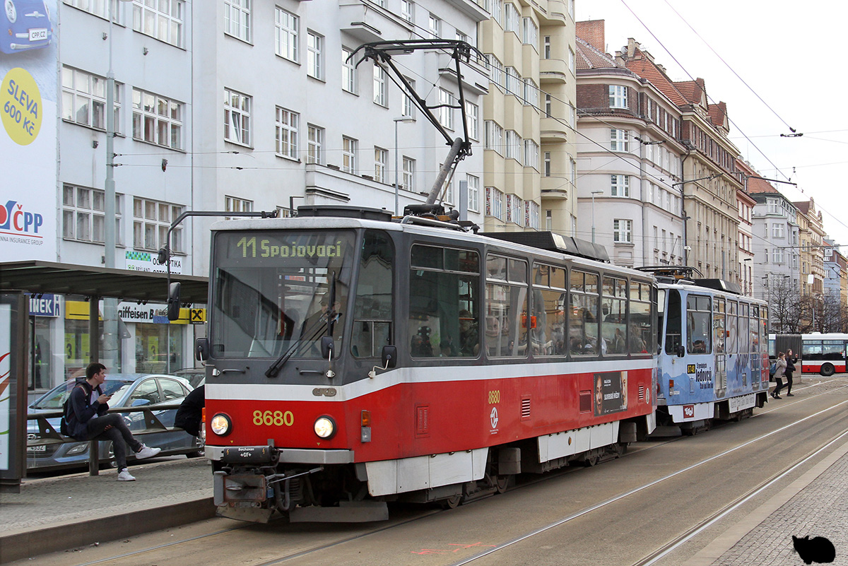 Prága, Tatra T6A5 — 8680