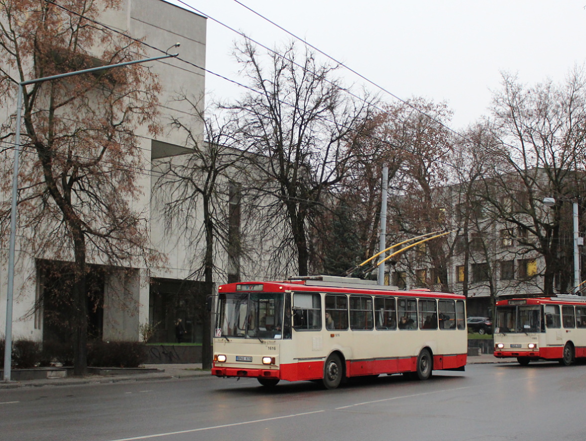 Вильнюс, Škoda 14Tr13/6 № 1616