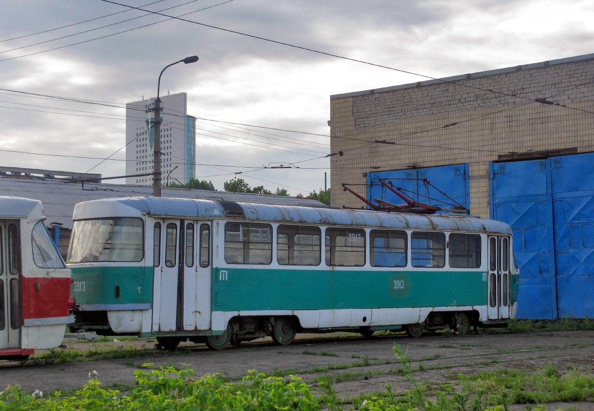 Донецк, Tatra T3SU (двухдверная) № 3913