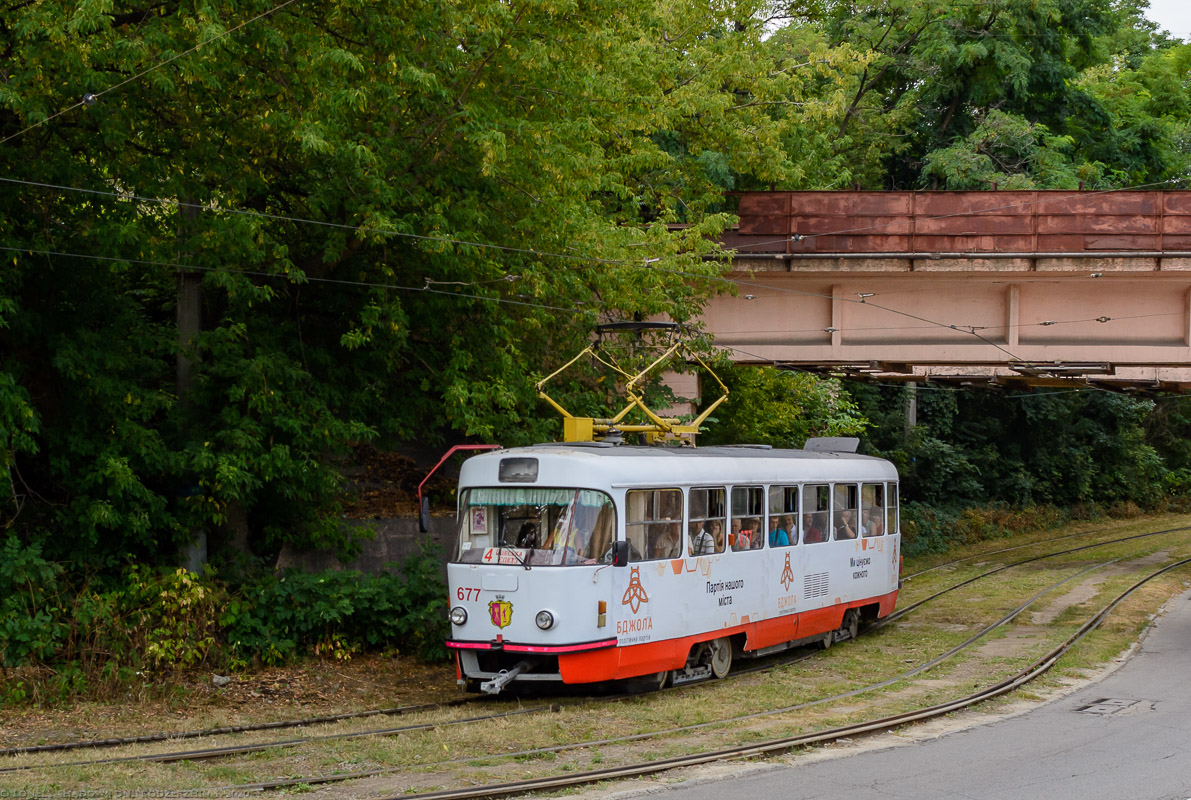 Каменское, Tatra T3SUCS № 677