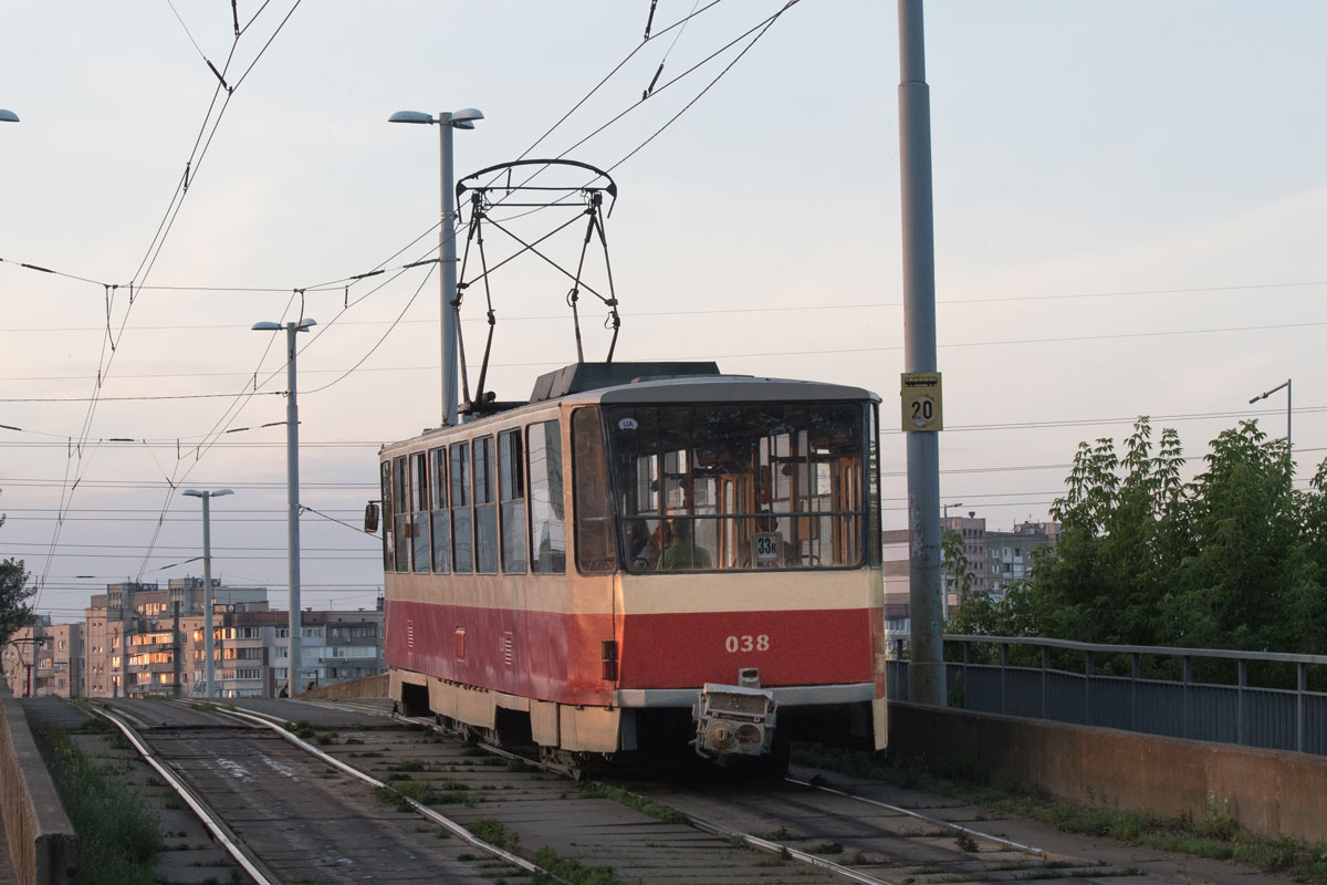 Киев, Tatra T6B5SU № 038