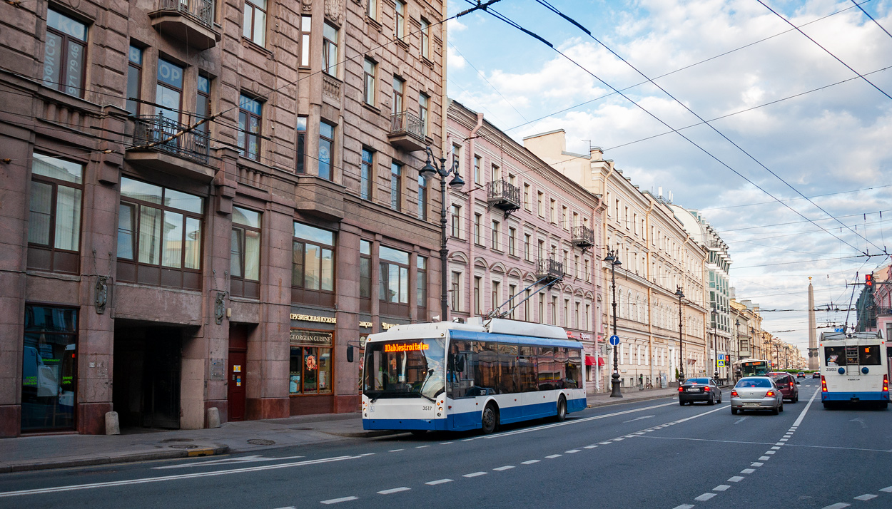 Санкт-Петербург, Тролза-5265.00 «Мегаполис» № 3517