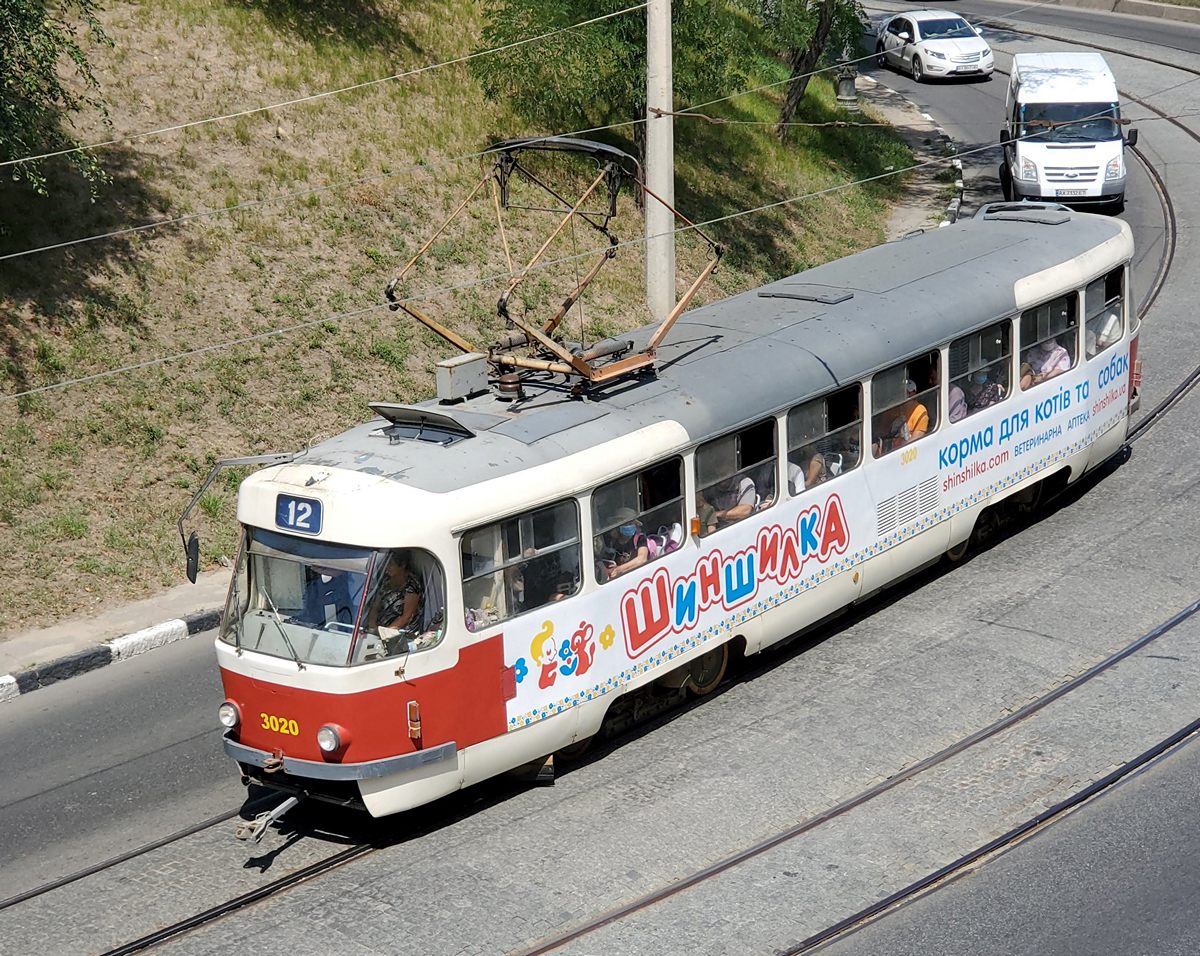Kharkiv, Tatra T3SUCS N°. 3020