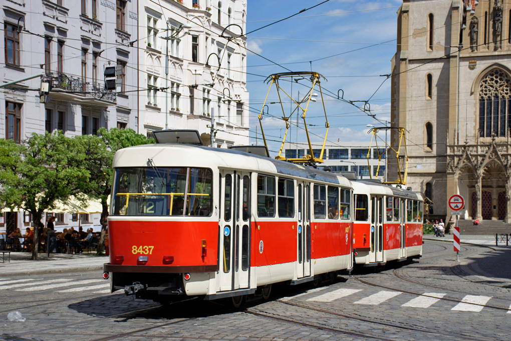 Прага, Tatra T3R.P № 8437