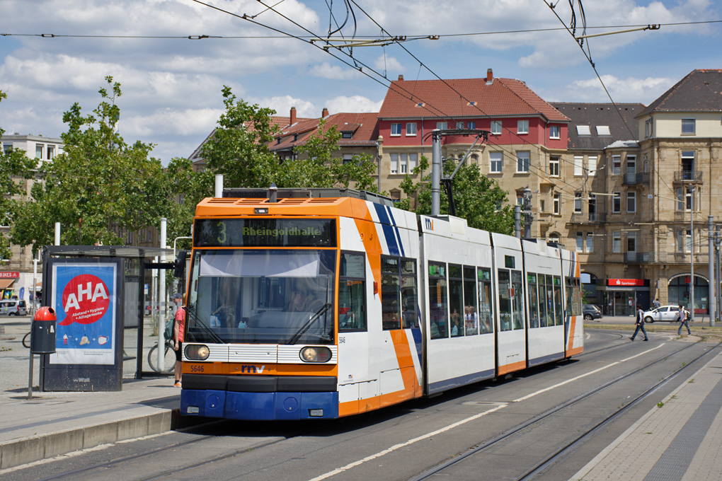 Рейн-Неккар, Duewag 6MGT № 5646