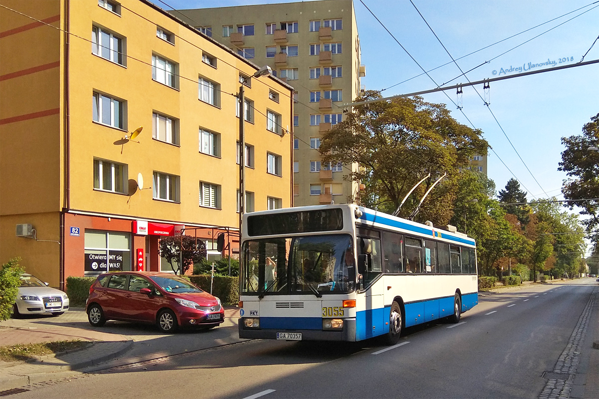Гдыня, Mercedes-Benz O405NE № 3055