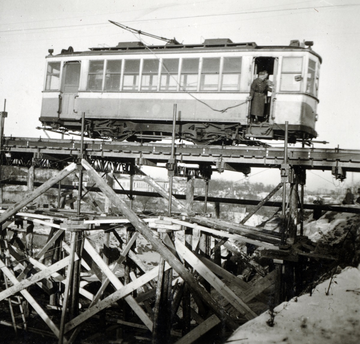Киев, Двухосный моторный MAN № 742; Киев — Исторические фотографии