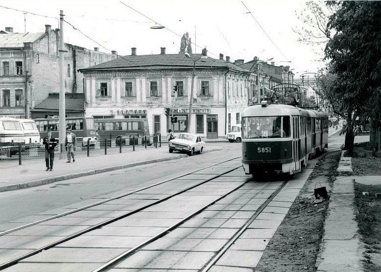 Kijev, Tatra T3SU — 5851; Kijev — Historical photos