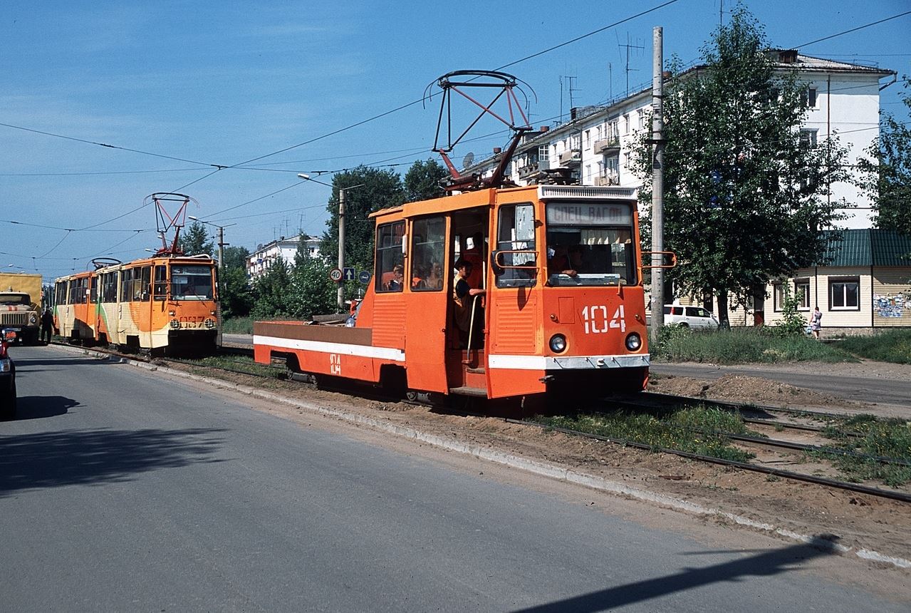 Усолье-Сибирское, 71-605 (КТМ-5М3) № 104; Усолье-Сибирское, 71-605 (КТМ-5М3) № 037; Усолье-Сибирское, 71-605 (КТМ-5М3) № 038