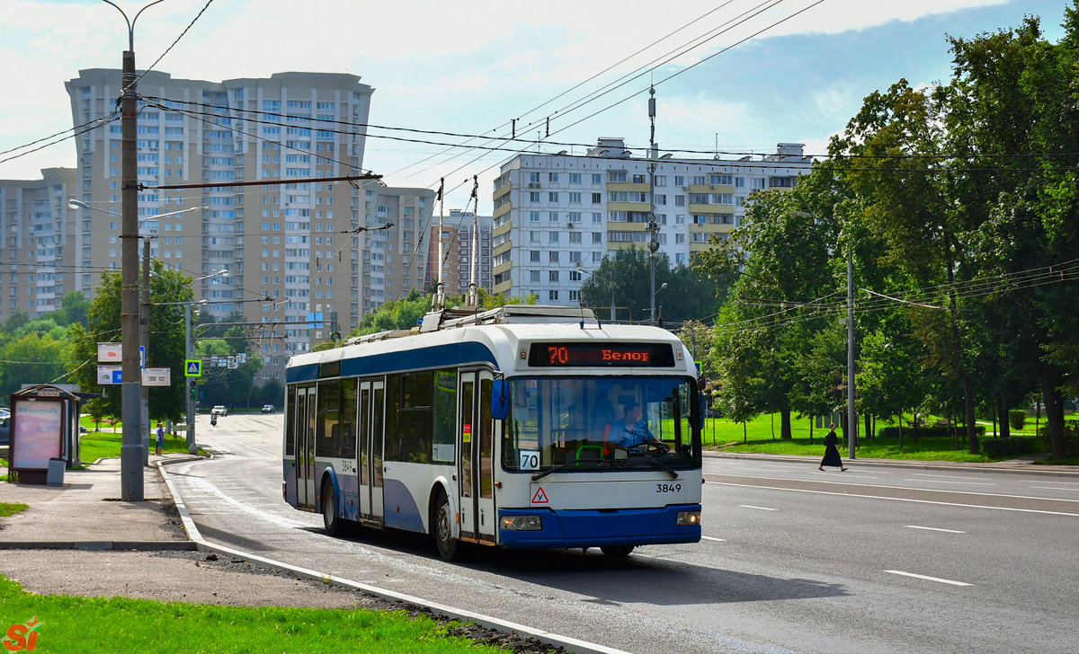 Москва, СВАРЗ-6235.01 (БКМ 32100М) № 3849