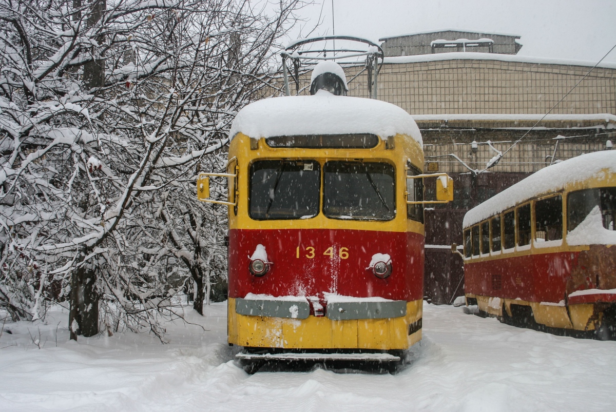 Киев, МТВ-82 № 1346; Киев — Трамвайные депо: Лукьяновское
