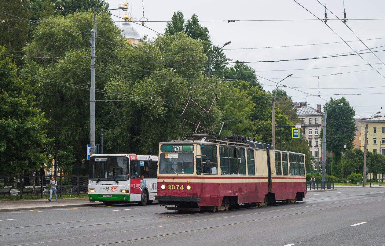 Saint-Petersburg, LVS-86K № 3074