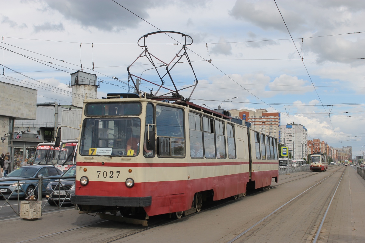 Sankt Peterburgas, LVS-86K nr. 7027 Sankt Peterburgas, LVS-86K nr. 7027