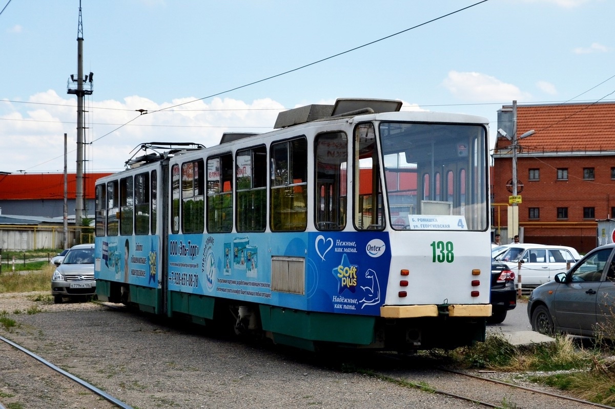 Пятигорск, Tatra KT4SU № 138