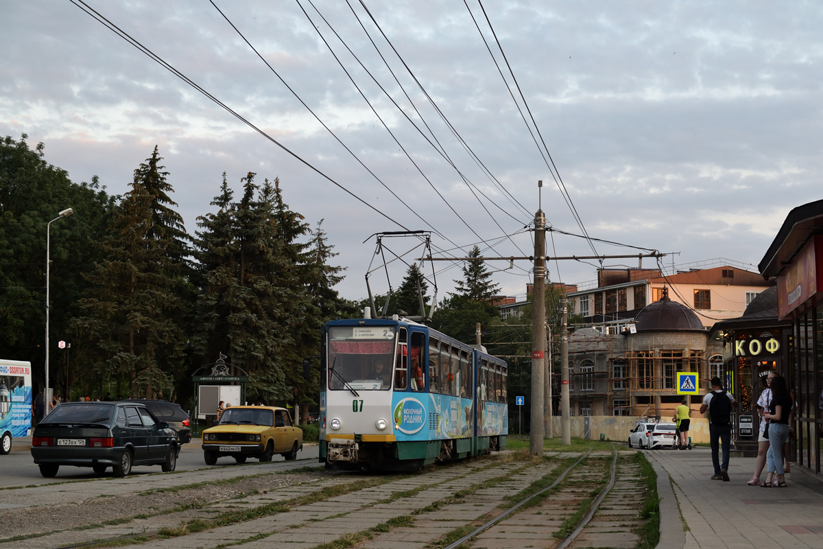Пятигорск, Tatra KT4D № 07
