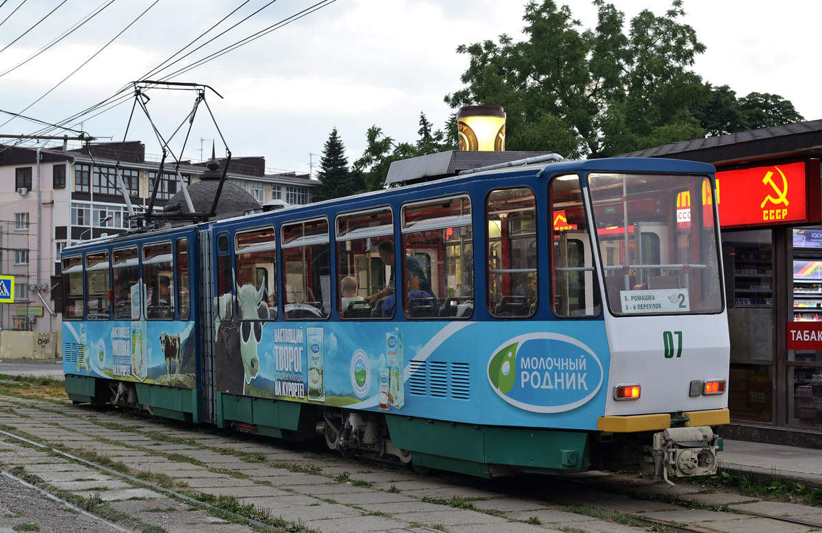 Пятигорск, Tatra KT4D № 07