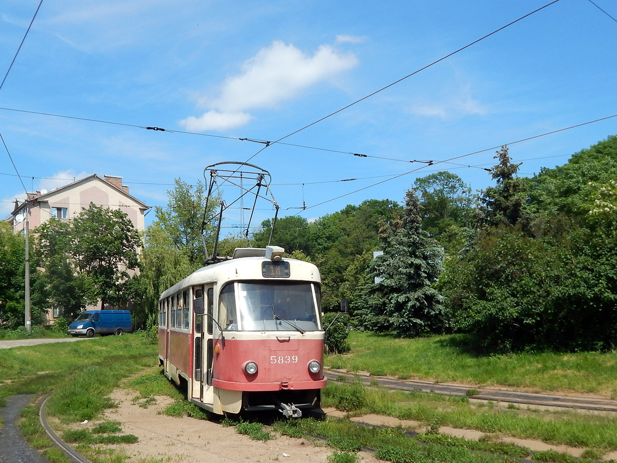 Киев, Tatra T3SU № 5839