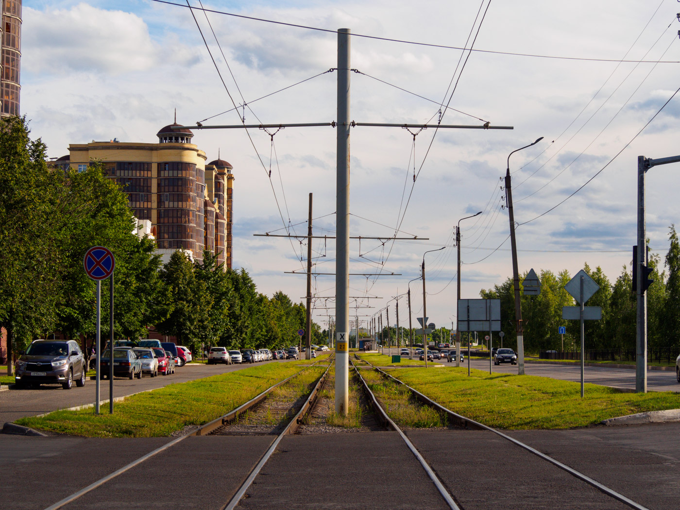 Нижнекамск — Трамвайные линии и кольца