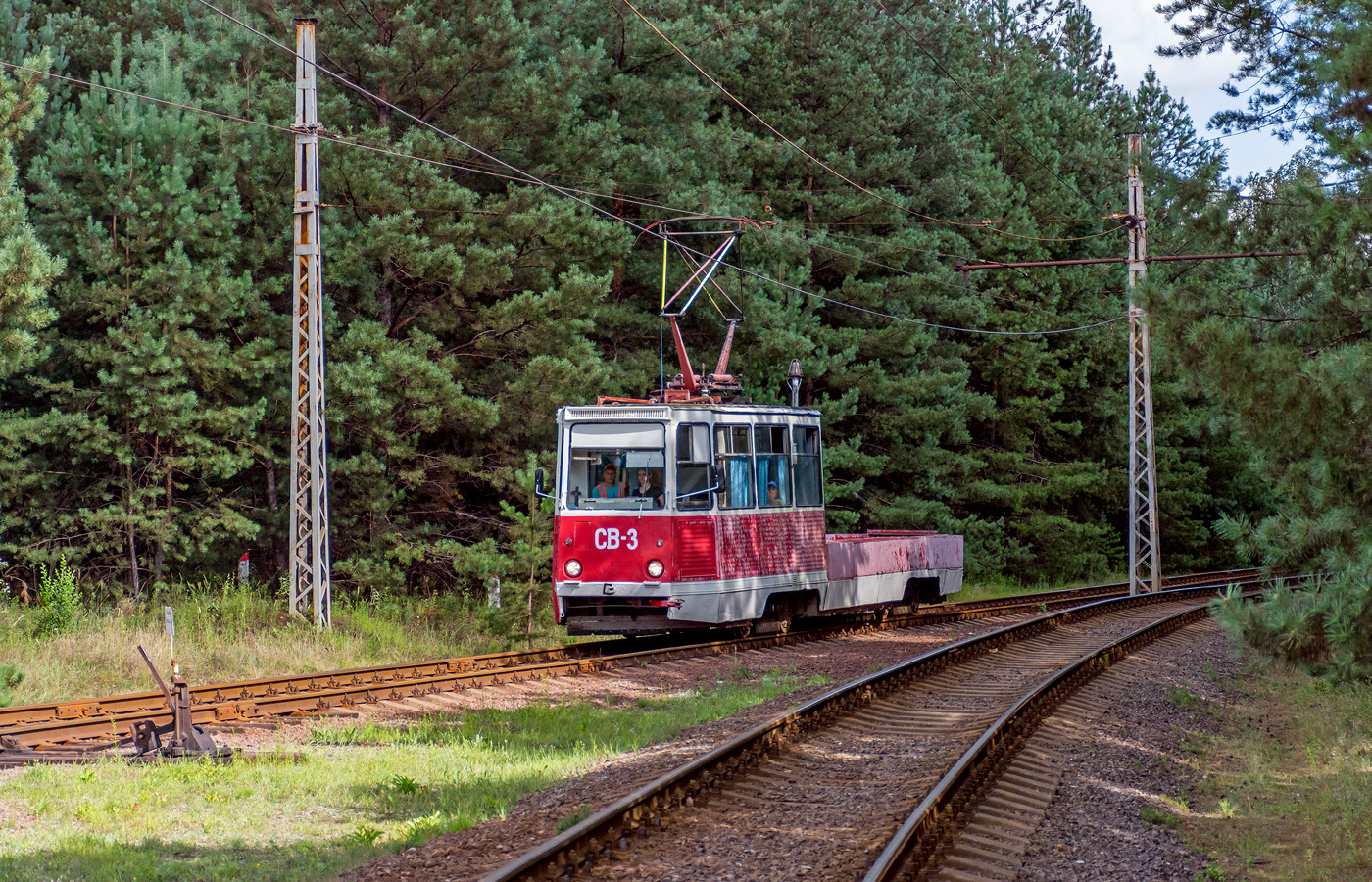 Стары Аскол, 71-605 (КТМ-5М3) № СВ-3; Стары Аскол — Конечные станции
