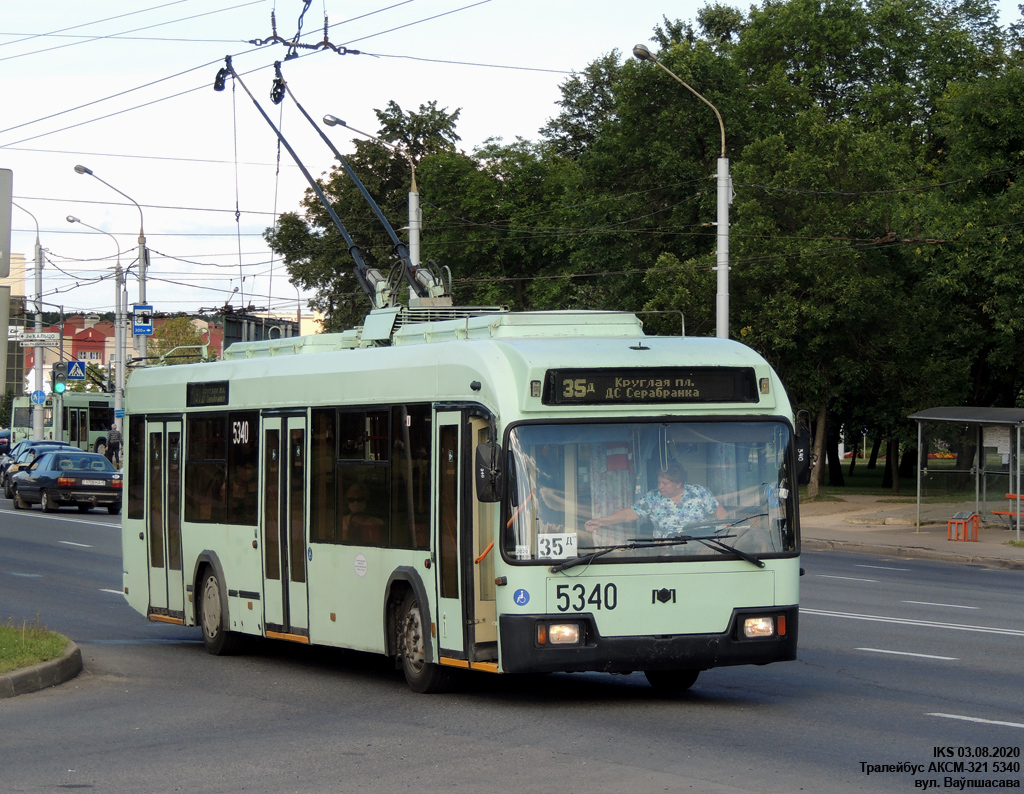 Минск, БКМ 32102 № 5340