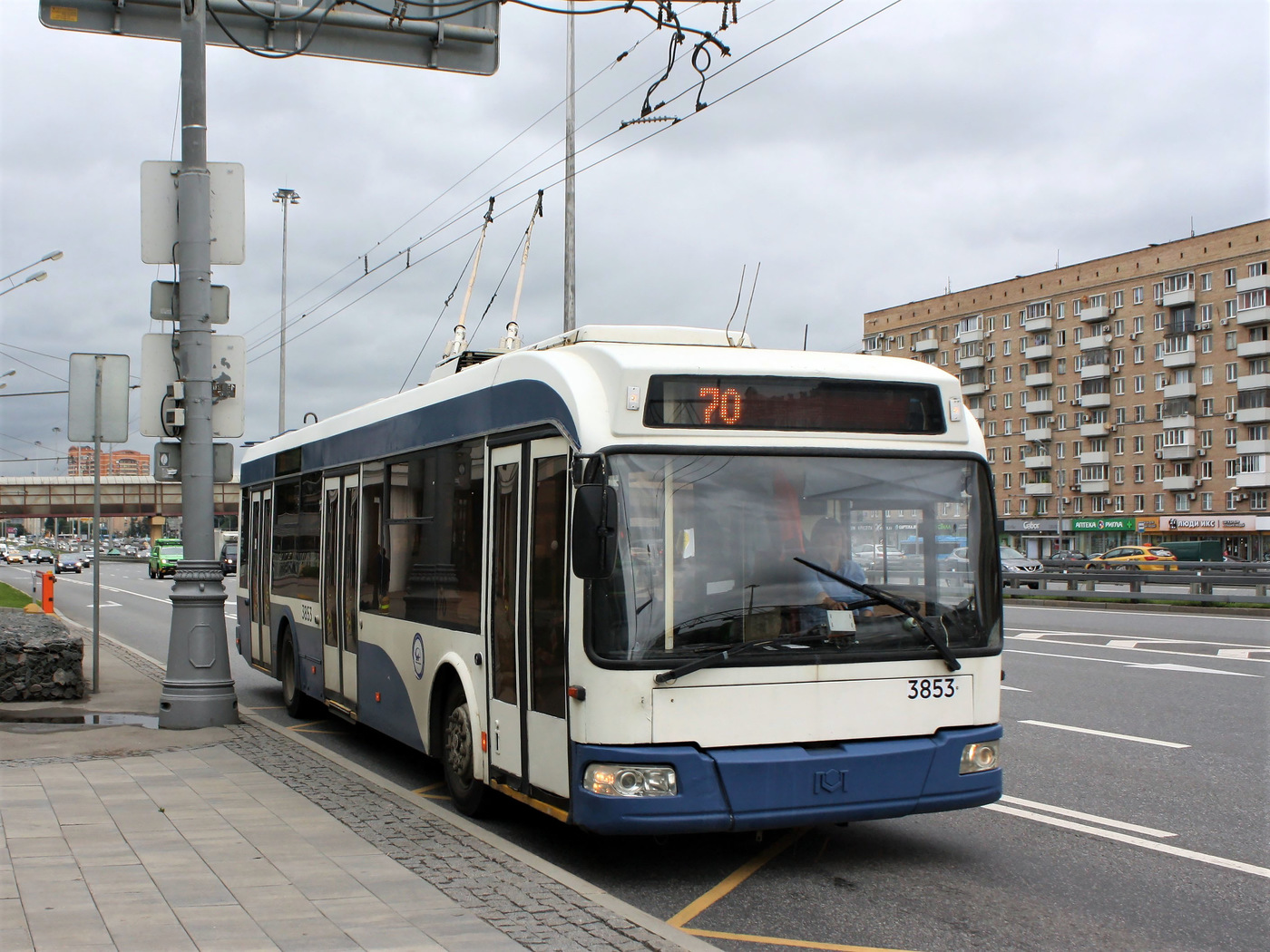 Москва, СВАРЗ-6235.01 (БКМ 32100М) № 3853