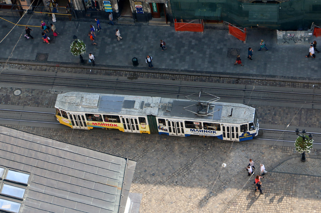 Львов, Tatra KT4SU № 1118